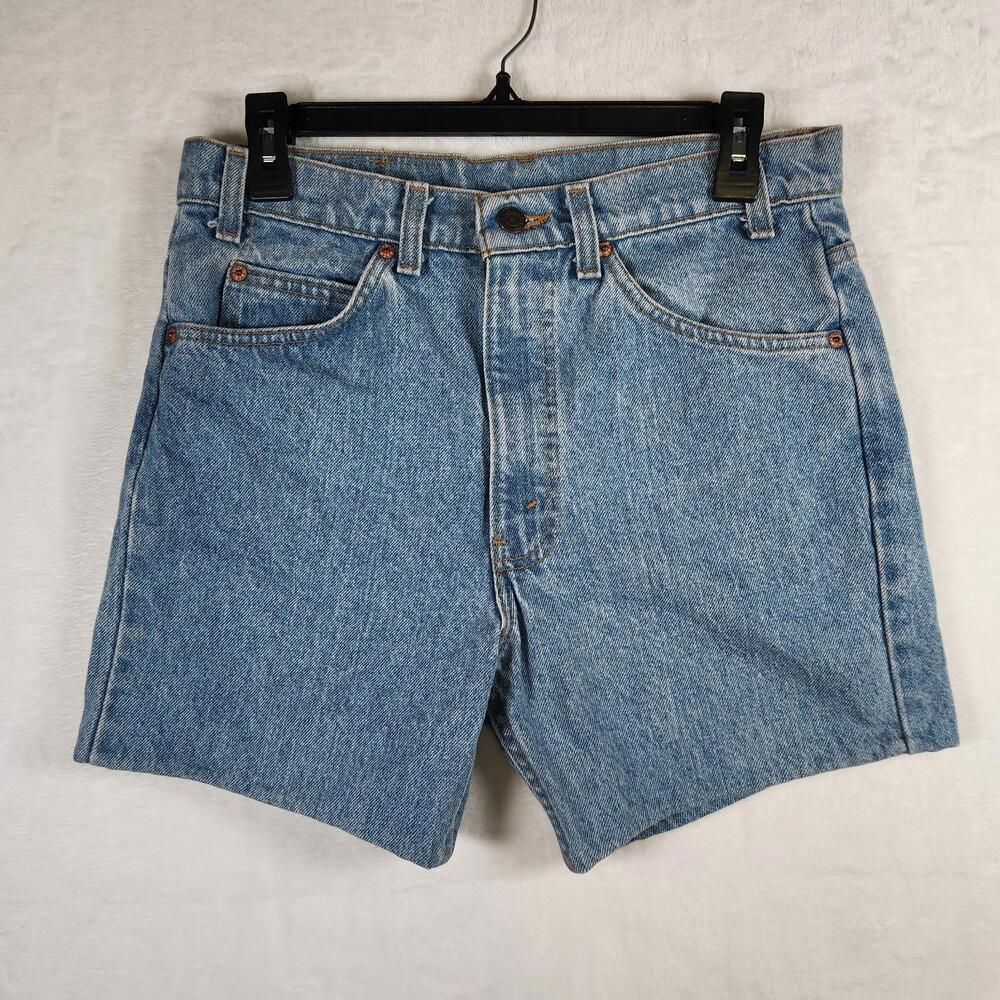 Levis 505 Orange Tab Cutoffs Jean Shorts‎ Blue Size 38 Cotton